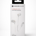 Auricular Motorola Earbuds 3CS USB-C Blanco Original