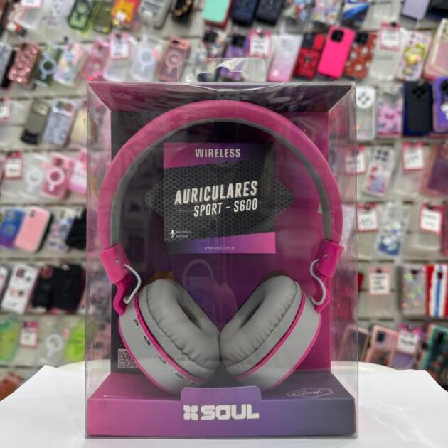 AURICULARES SOUL S600 ROSA