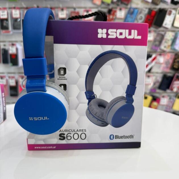AURICULARES SOUL S600 AZUL