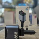 Cargador Auto Ezra 4 en 1