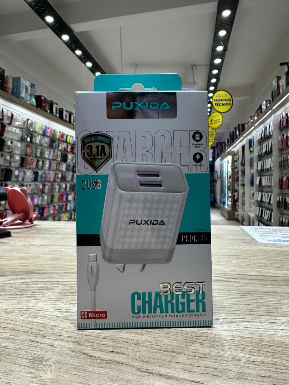 Cargador Puxida dk-35 Micro
