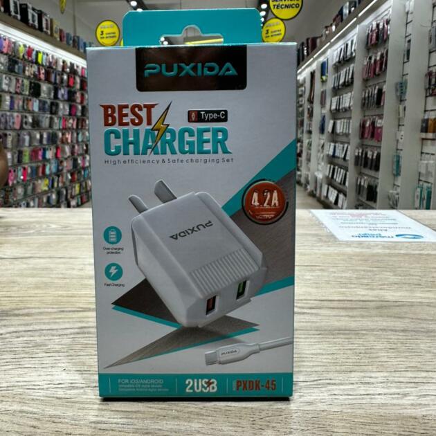 Cargador Puxida dk-45 Tipo-C
