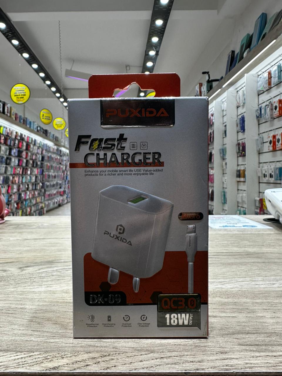 Cargador Puxida dk-09 Micro