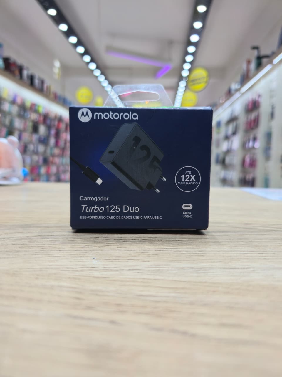 Cargador Original Motorola 125w Tipo-c