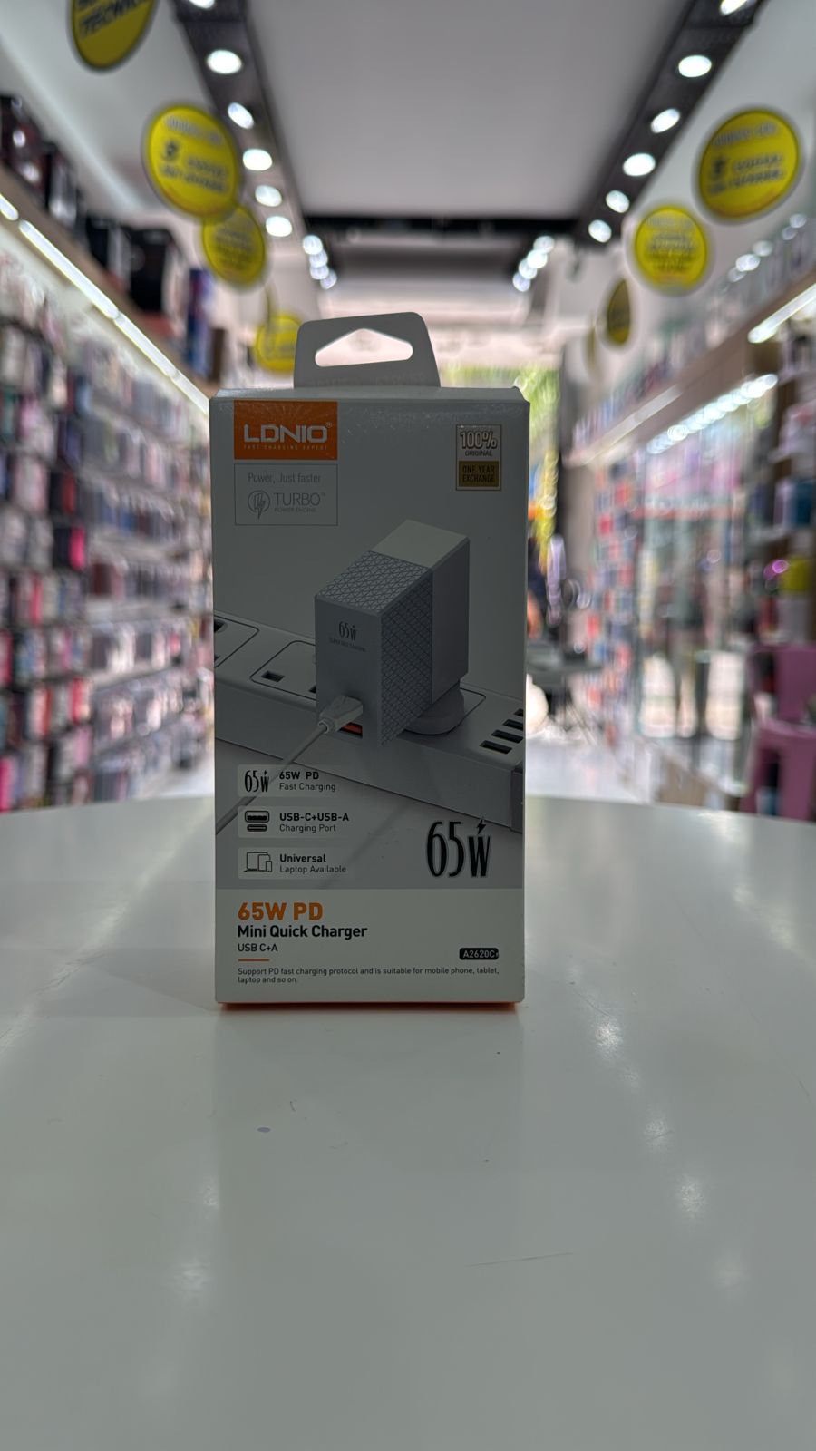 Cargador Ldnio 65W Tipo-C