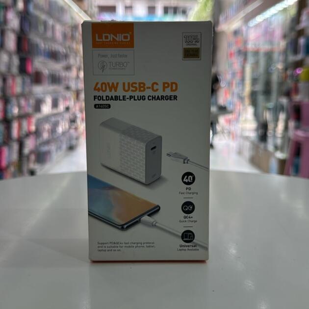 Cargador rápido LDNIO 40W Tipo-C