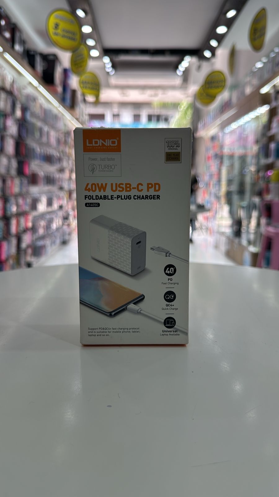 Cargador rápido LDNIO 40W Tipo-C