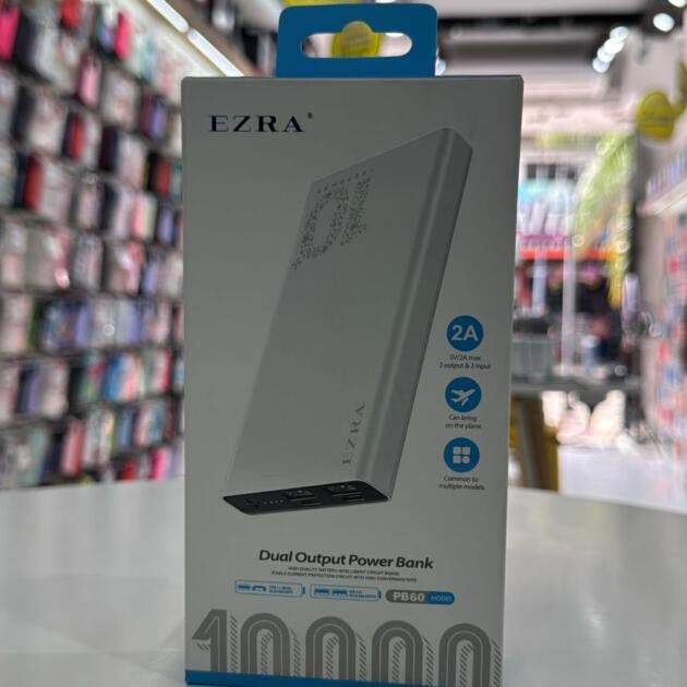 Cargador Portatil Ezra 10.000 mHa