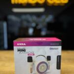 PARLANTE SOUL MINI KARAOKE ROUND Crema