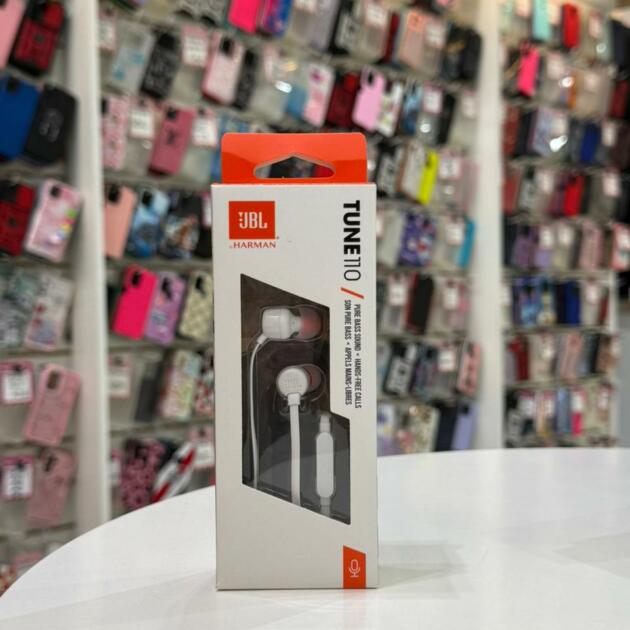 Auricular JBL Tune 110 Blanco Original