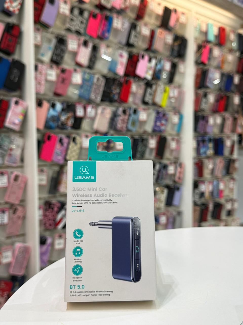 Receptor Audio Bluetooth a Auxiliar Usams