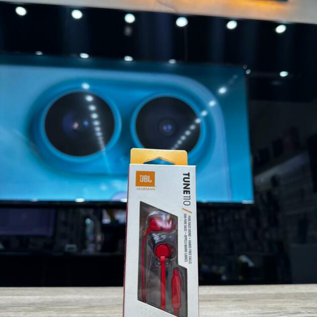 Auricular JBL Tune 110 Rojo Original