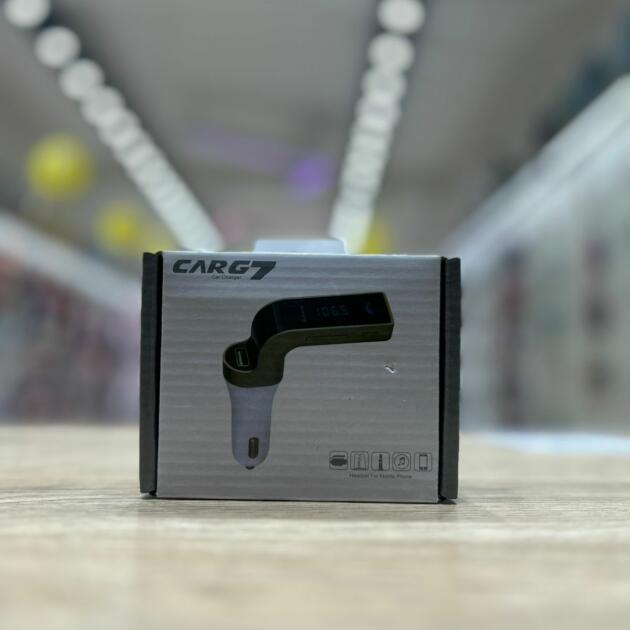 Cabezal De Cargador De Auto Y Receptor Bluetooth