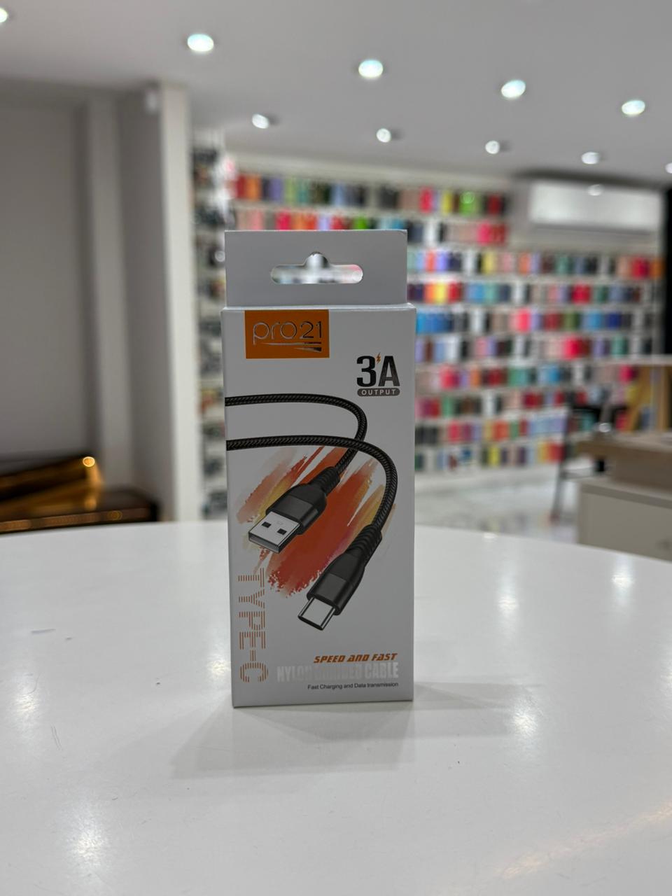 Cable USB-C Pro21 3A