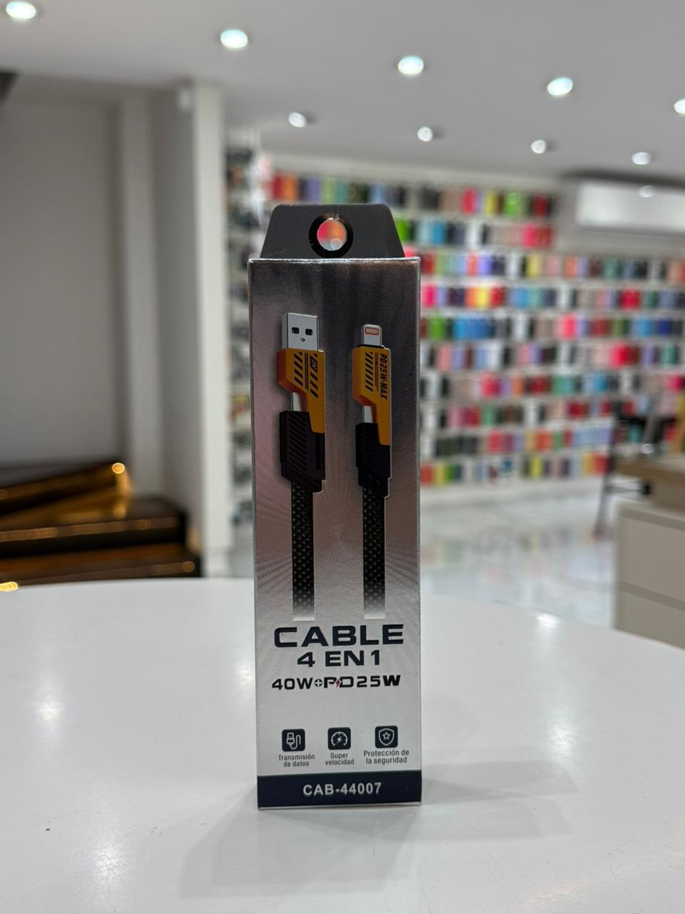 Cable 4 en 1 Reforzado