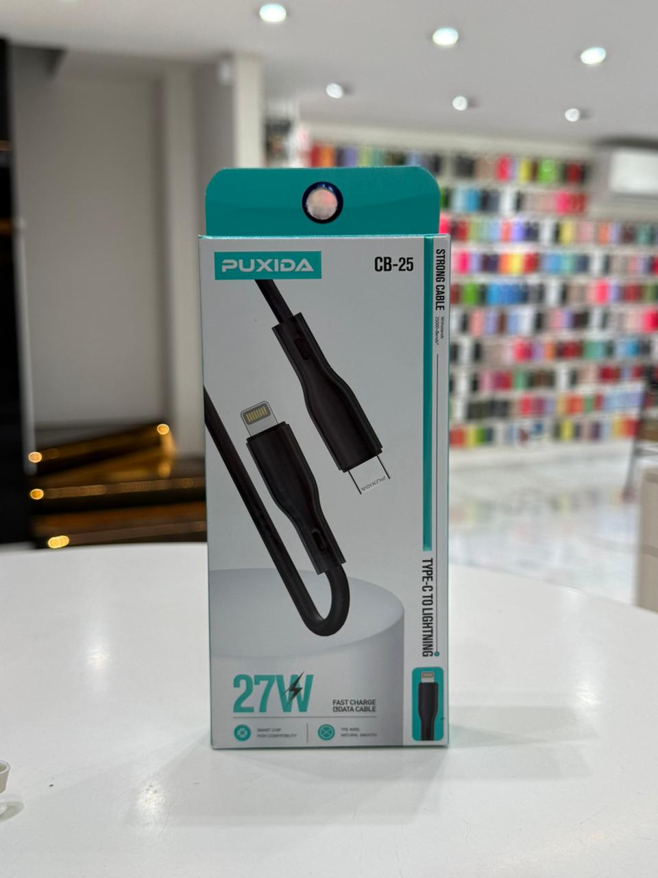 Cable USB-C a Lightning Puxida