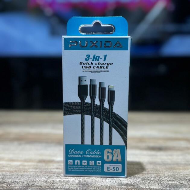 Cable Puxida 3 en 1