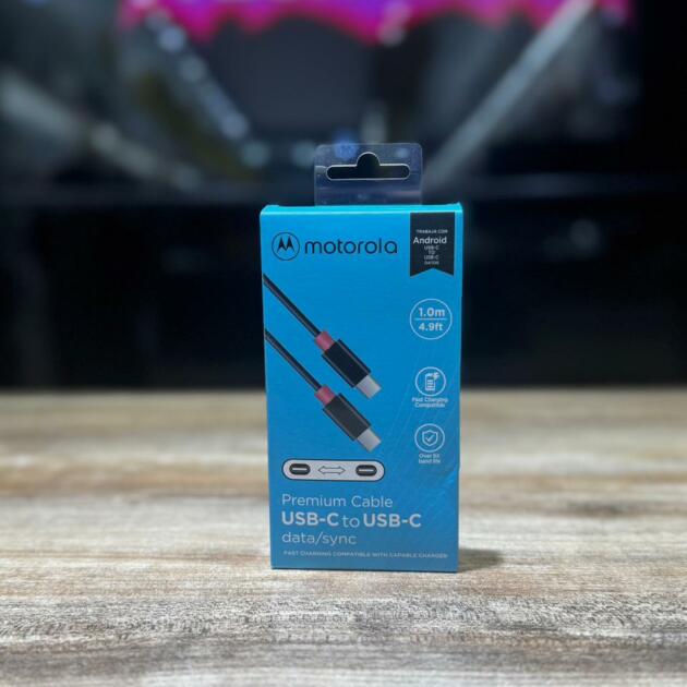 Cable Motorola USB-C a USB-C