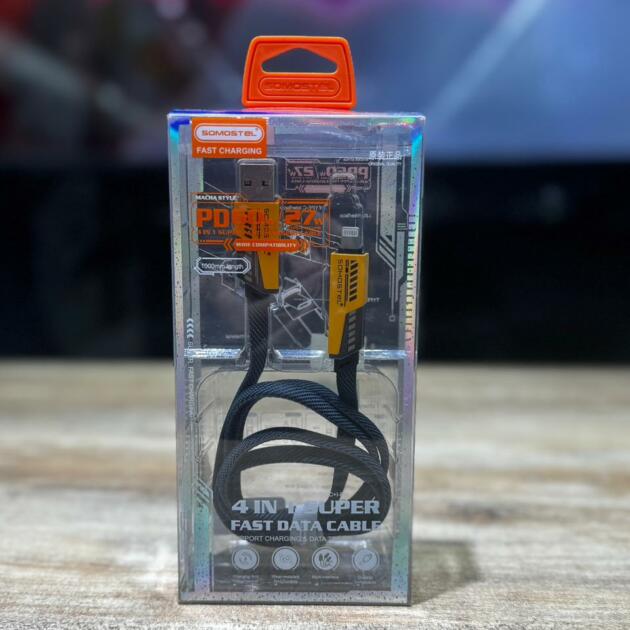 Cable Somostel 4 en 1 Mecha Style