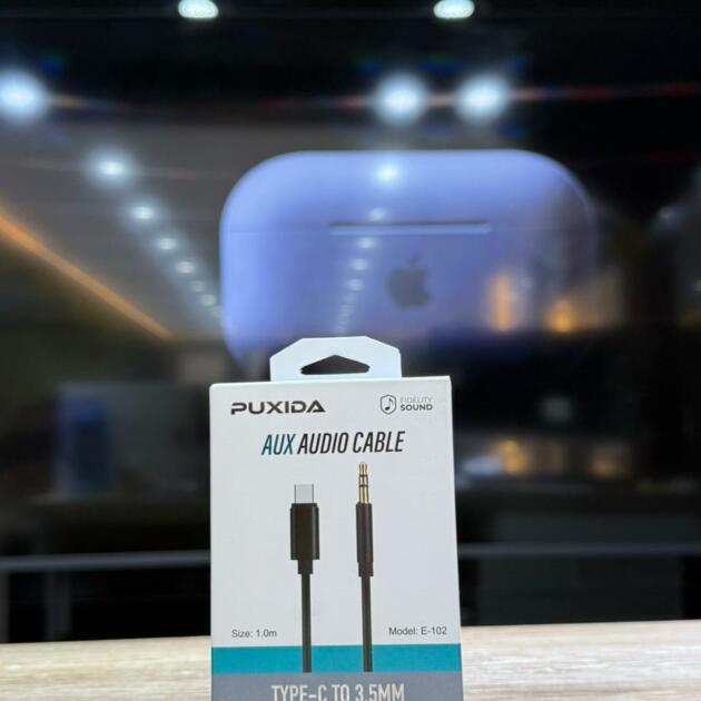 Cable Auxiliar 3.5 a Tipo-c Puxida