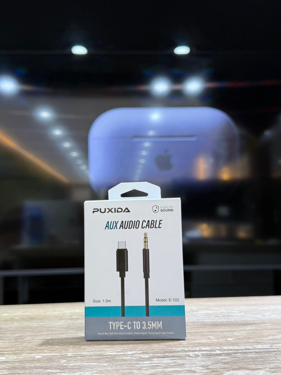 Cable Auxiliar 3.5 a Tipo-c Puxida