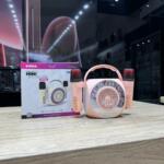 PARLANTE SOUL MINI KARAOKE ROUND Rosa