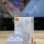 Auriculares Inalámbricos  JBL Wave Beam 2 Original Blanco