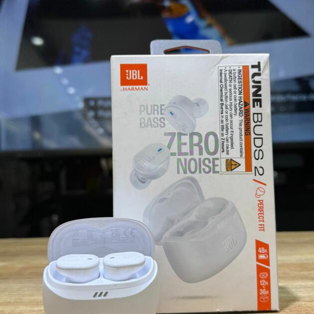 Auricular Inalámbrico JBL Tune Buds 2 Original Blanco