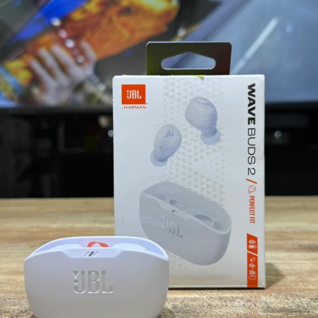 Auricular Inalámbrico JBL Wave Buds 2 Original Blanco