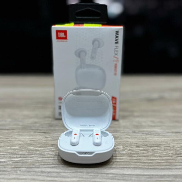 Auricular Inalámbrico  JBL Wave Flex Original Blanco
