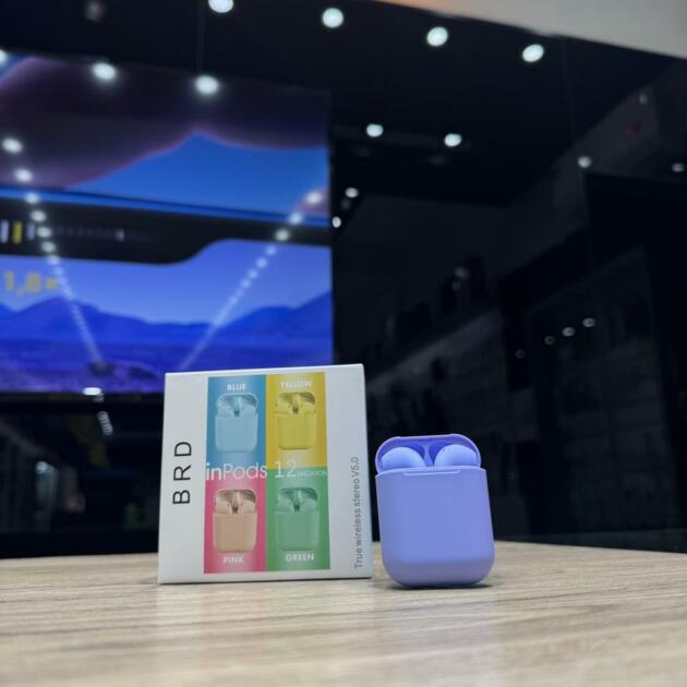 Auricular Inalámbrico inPods 12 Lila