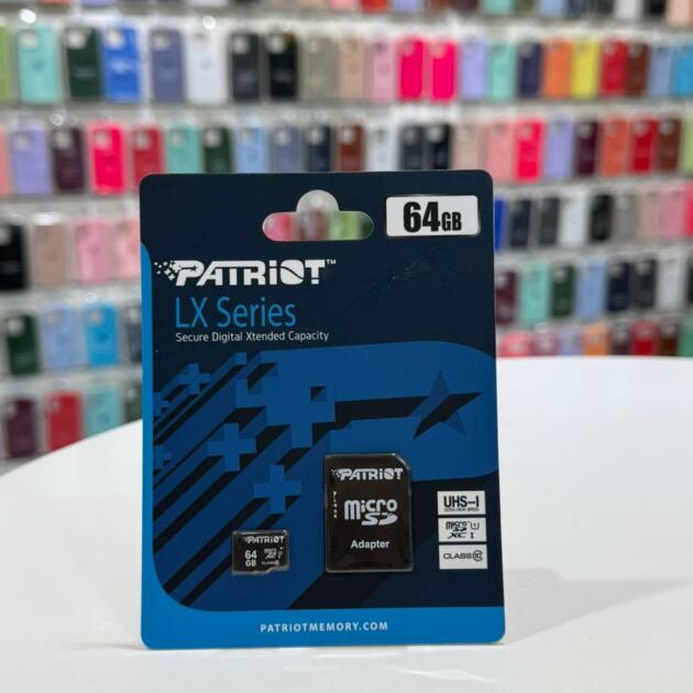 MicroSD Patriot 64gb