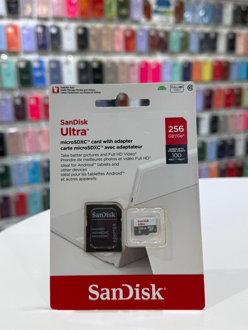 MicroSD SanDisk Ultra de 256gb