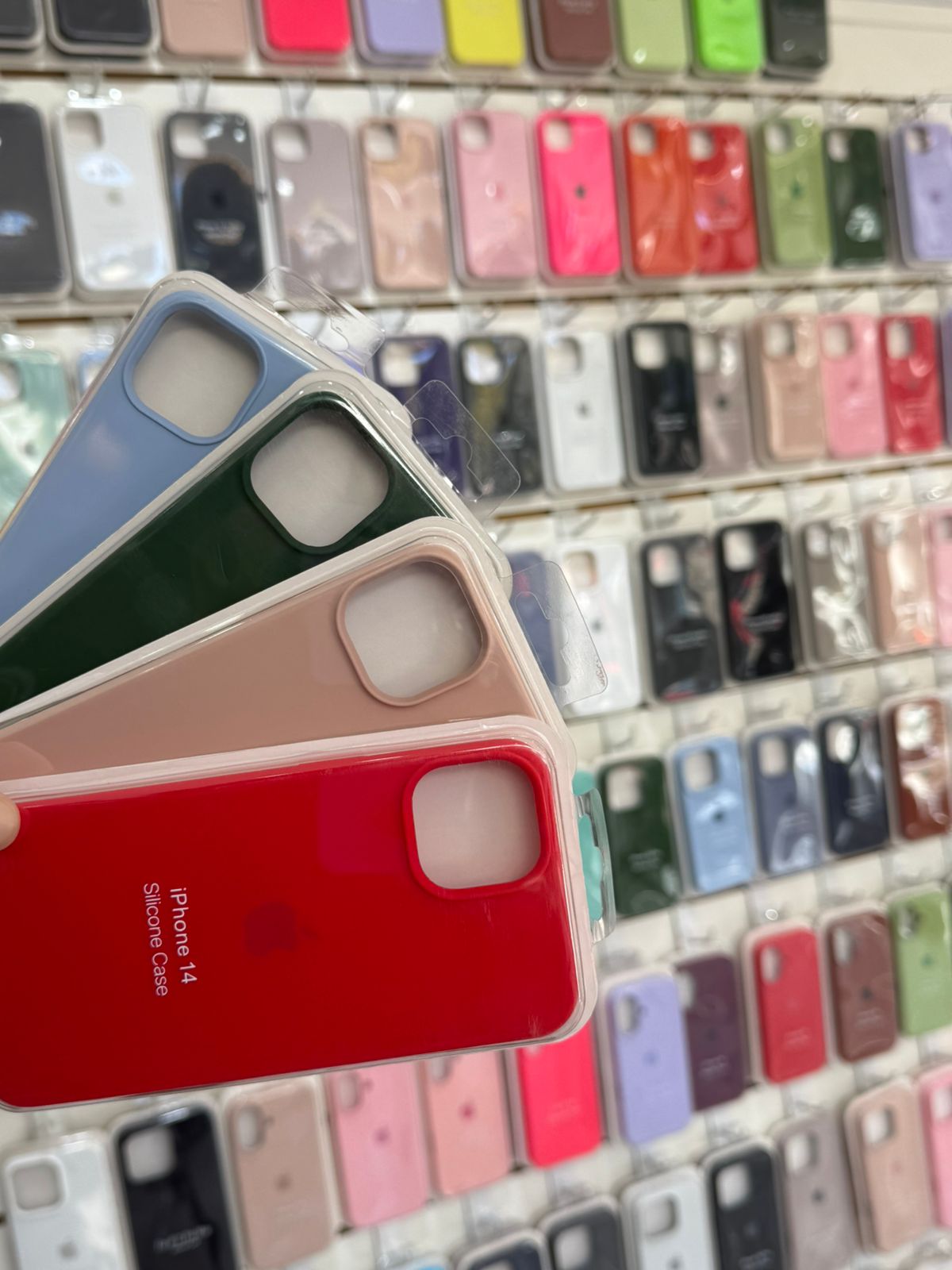 Funda De Silicona Iphone Del 13 al 14 pro max