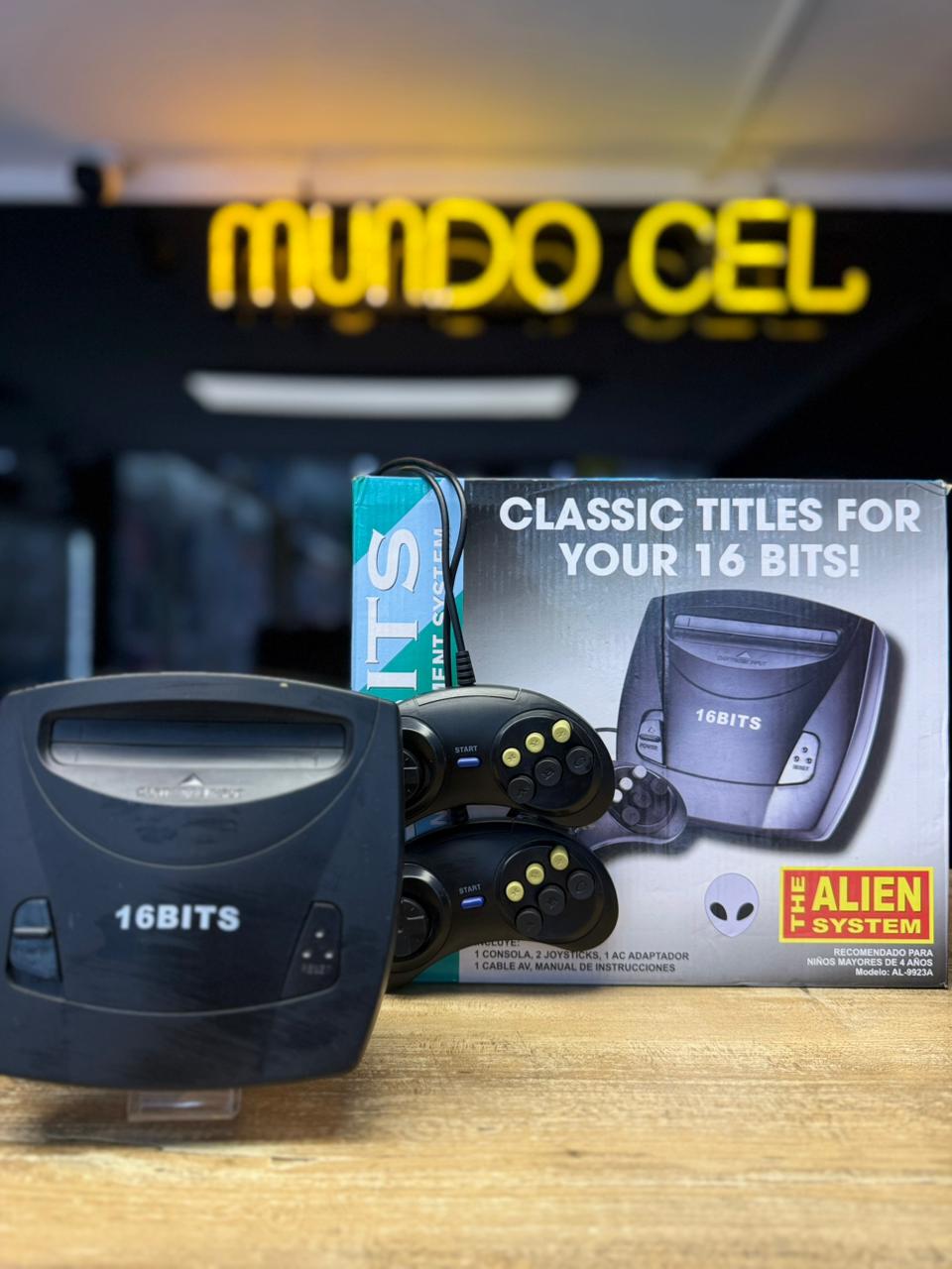 The System Alien Consola 16 Bits