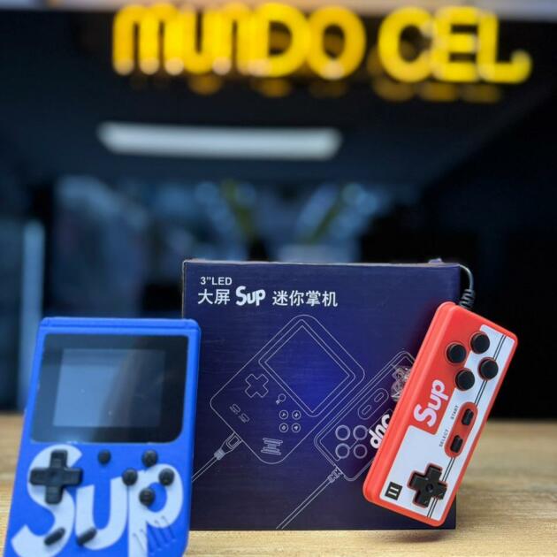 Consola Retro Portátil SUP Azul