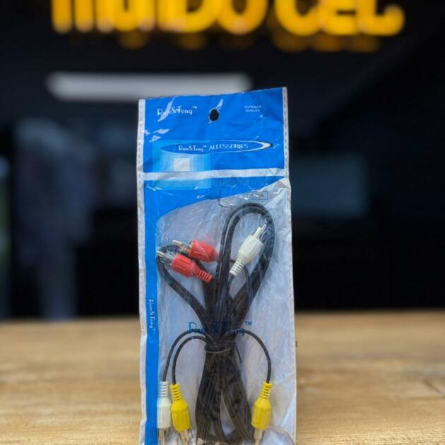 Cable de Audio y Video RCA Run & Teng