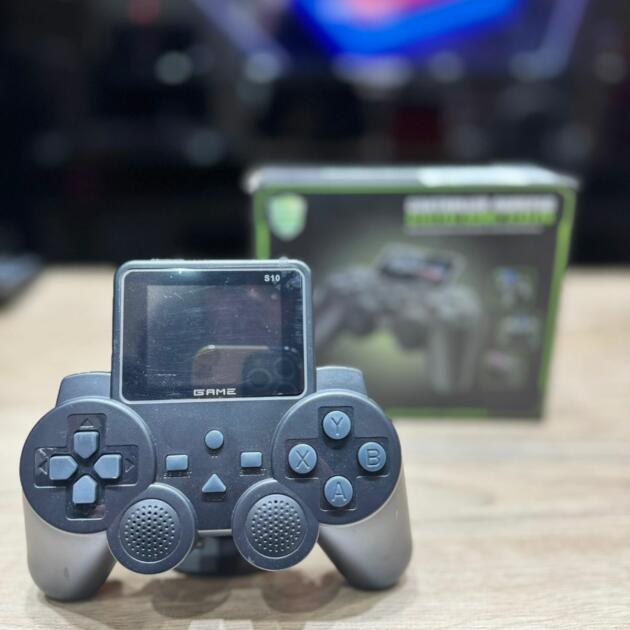 consola portátil retro S10 Negra