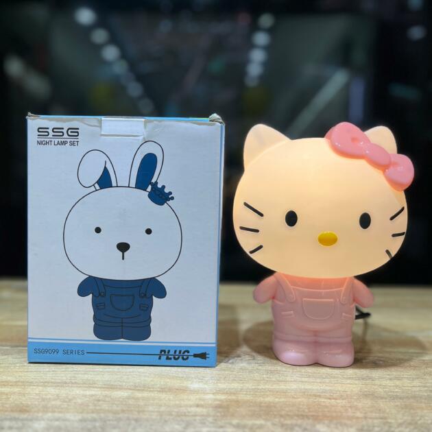Lampara de noche hello kitty