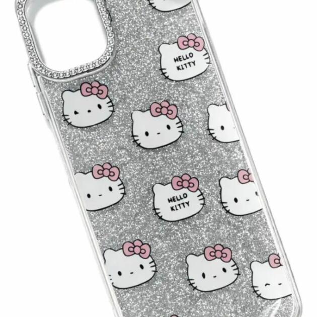Funda Strass Piedras Hello Kitty Brillo