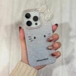 Funda Strass Piedras Hello Kitty Brillo