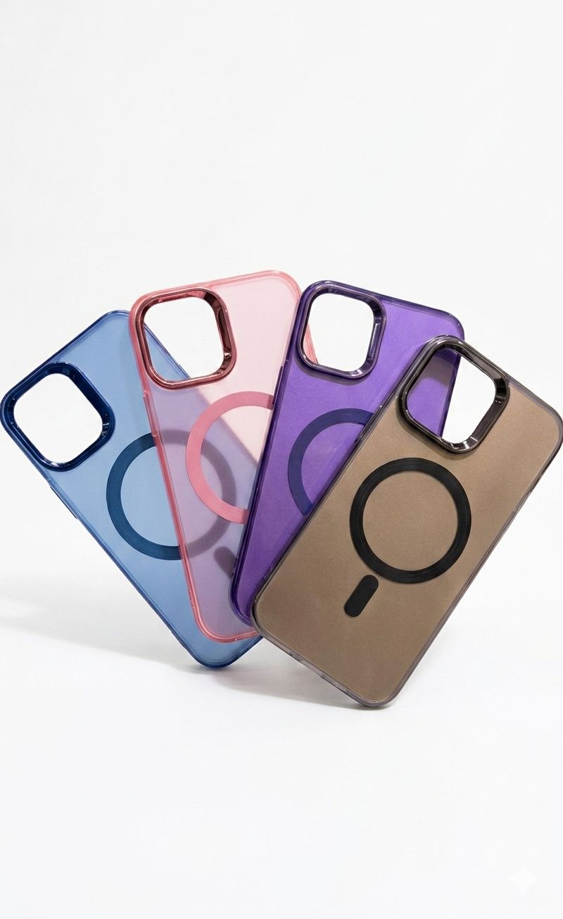 Funda MagSafe Cromada Iphone
