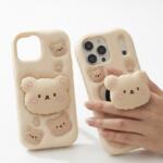 Funda Osito Con Soporte Iphone