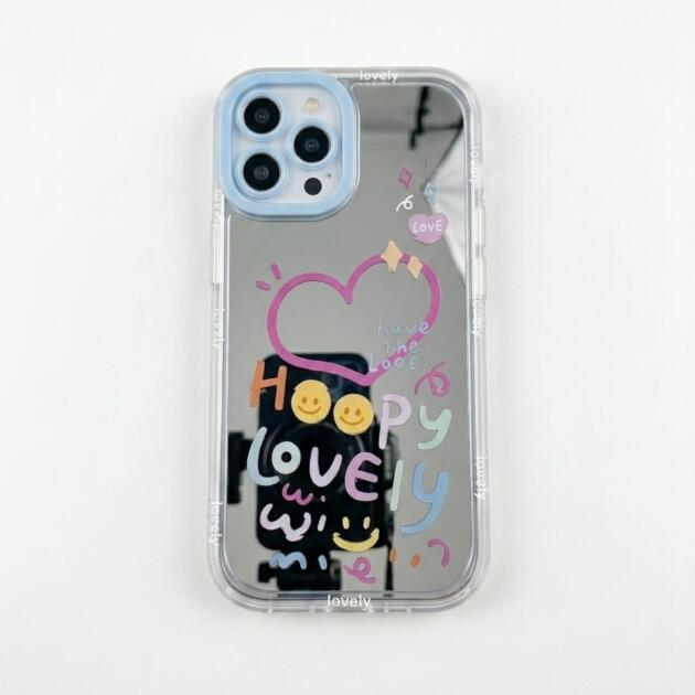 Funda Love Con Espejo