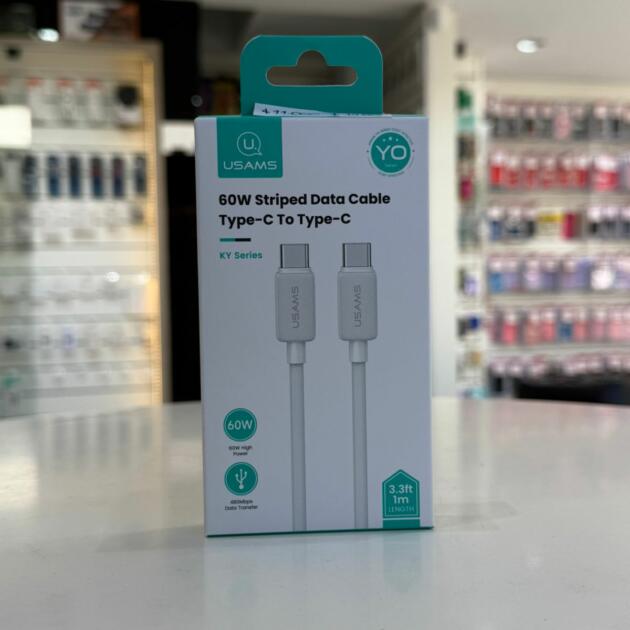 Cable Tipo-C a Tipo-C  Usams 1 Metro