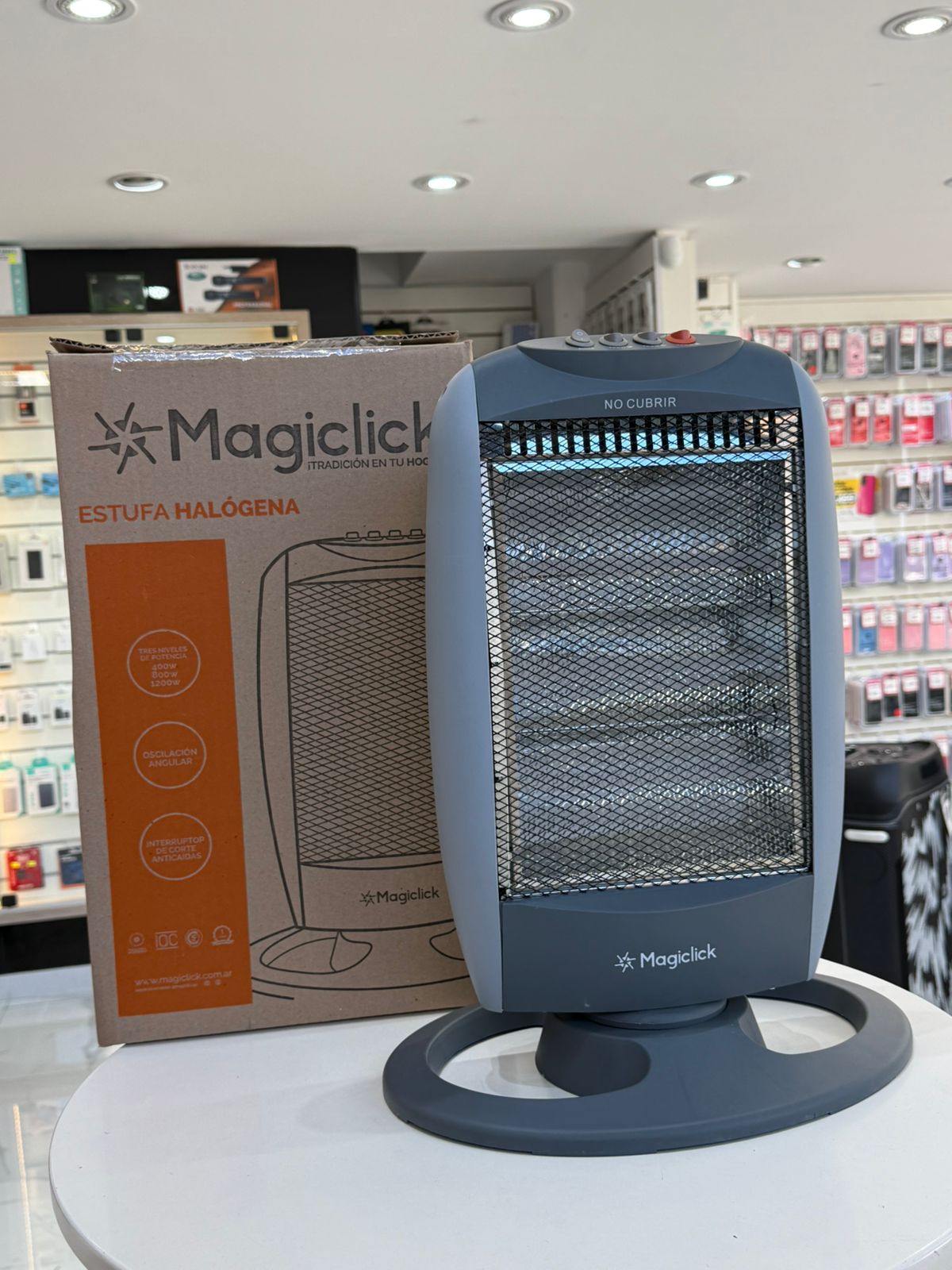Estufa Halógena Magiclick