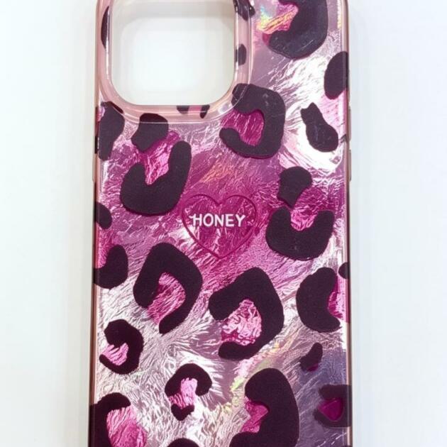 Funda iphone print rosa