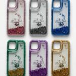 Funda Brillo Con Agua 360° Iphone