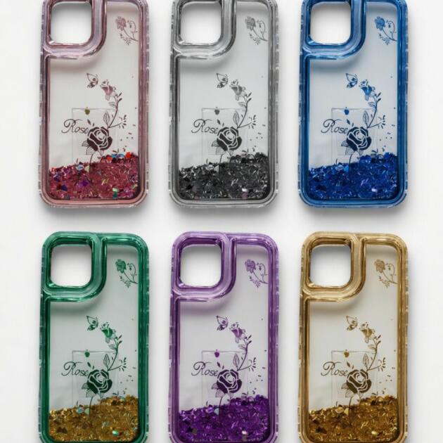 Funda Brillo Con Agua 360° Iphone