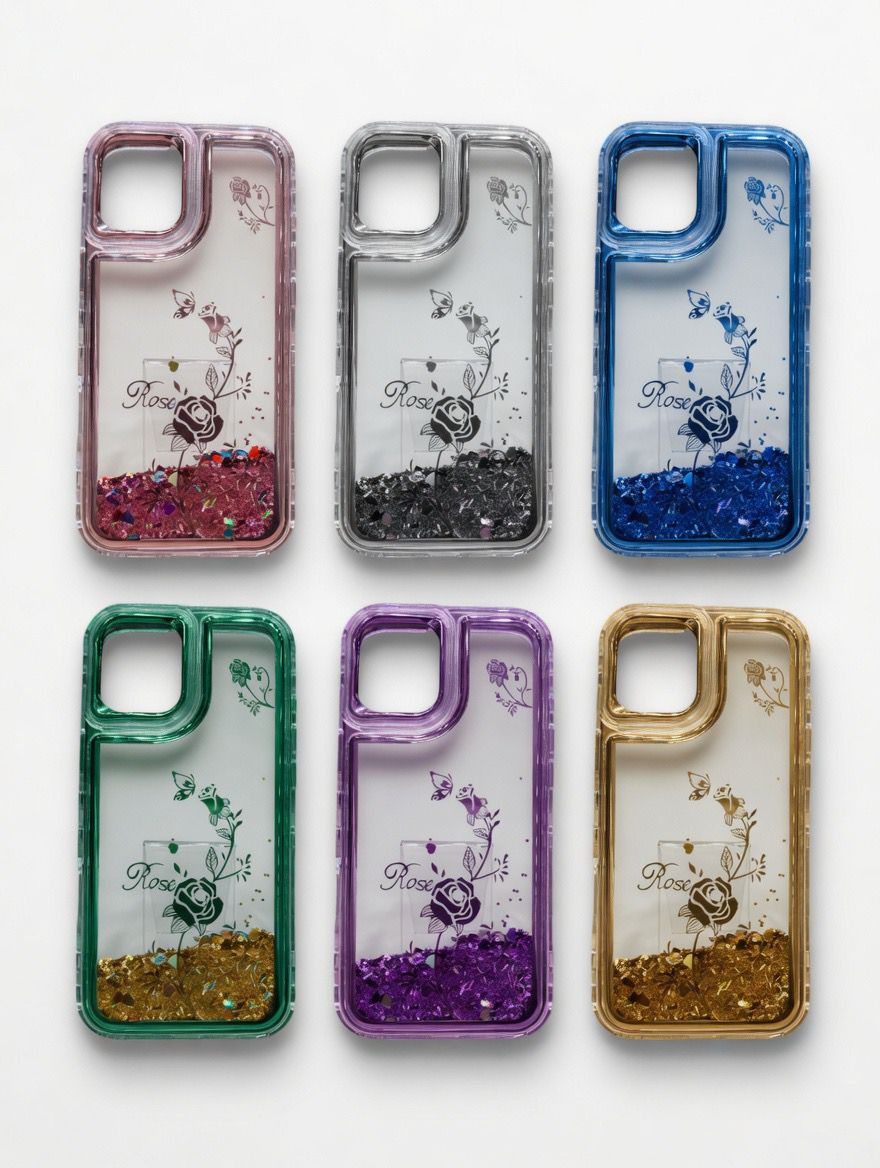 Funda Brillo Con Agua 360° Iphone